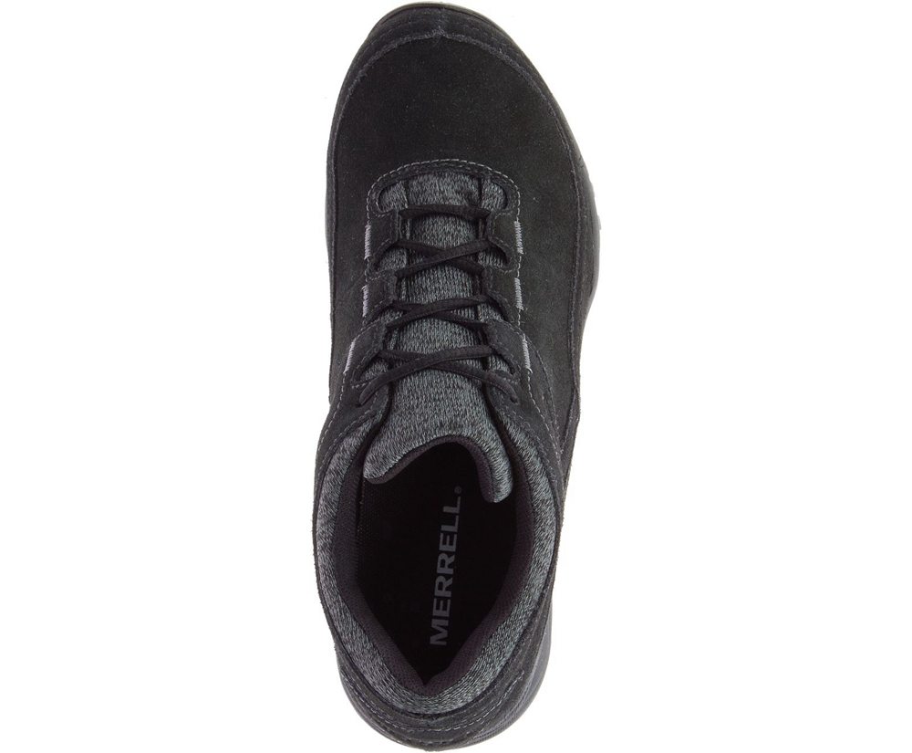 Merrell Sneakers Black - Addison Leather Waterproof Q2 - Womens 91QTNDXFV